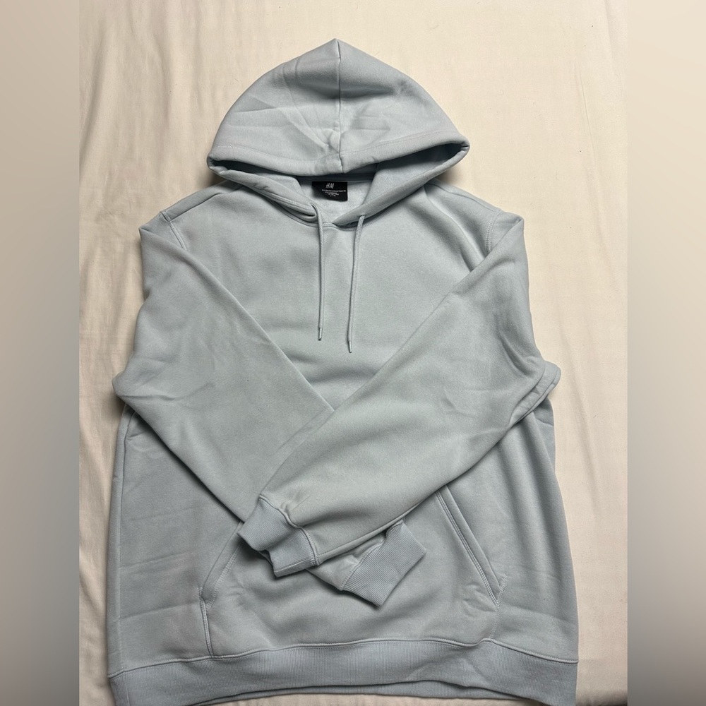 Blue pull over hoodie!